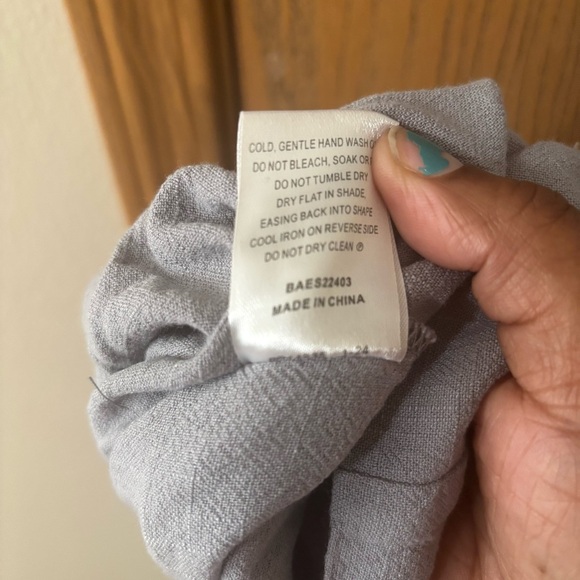 Bae. the Label Wrap Around Maxi Dress - Grey Haze Size Medium - Picture 8 of 8